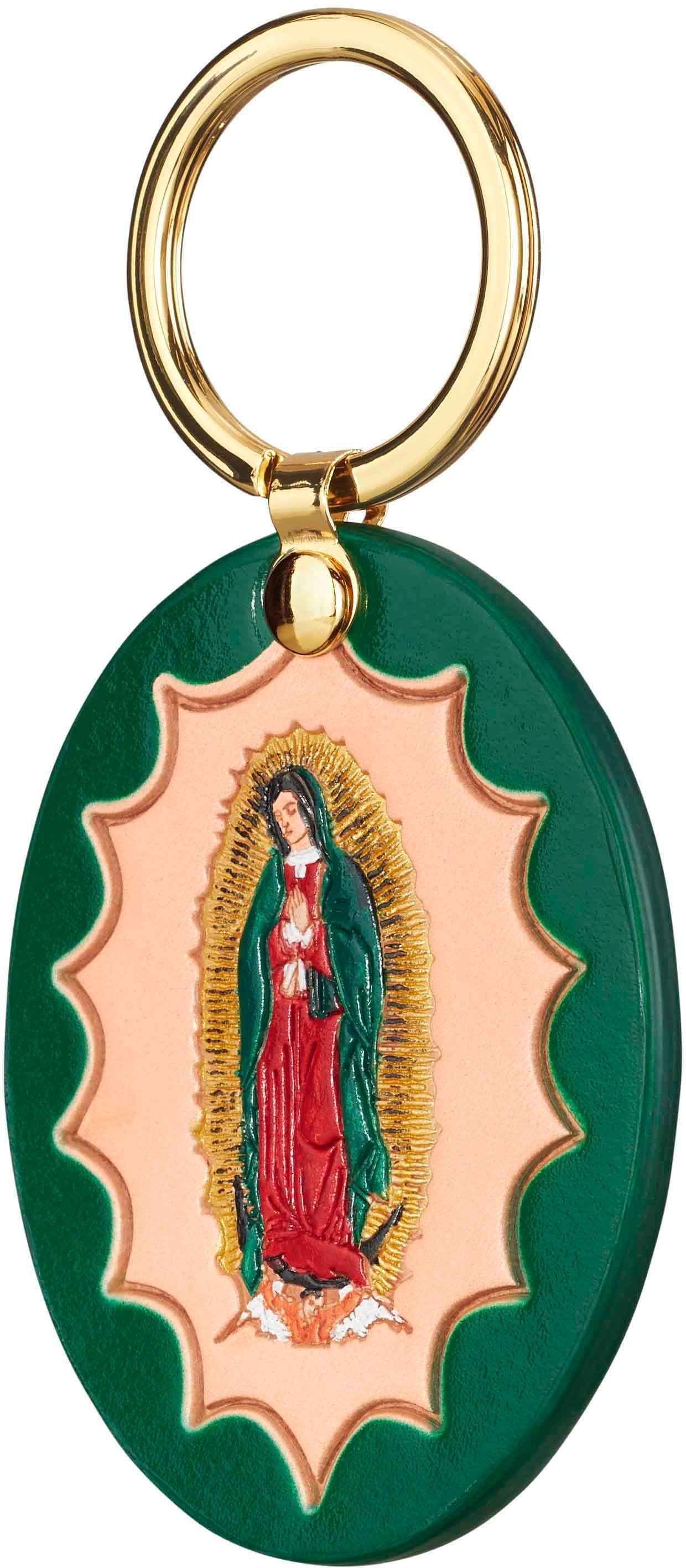 Guadalupe Leather Keychain view 13